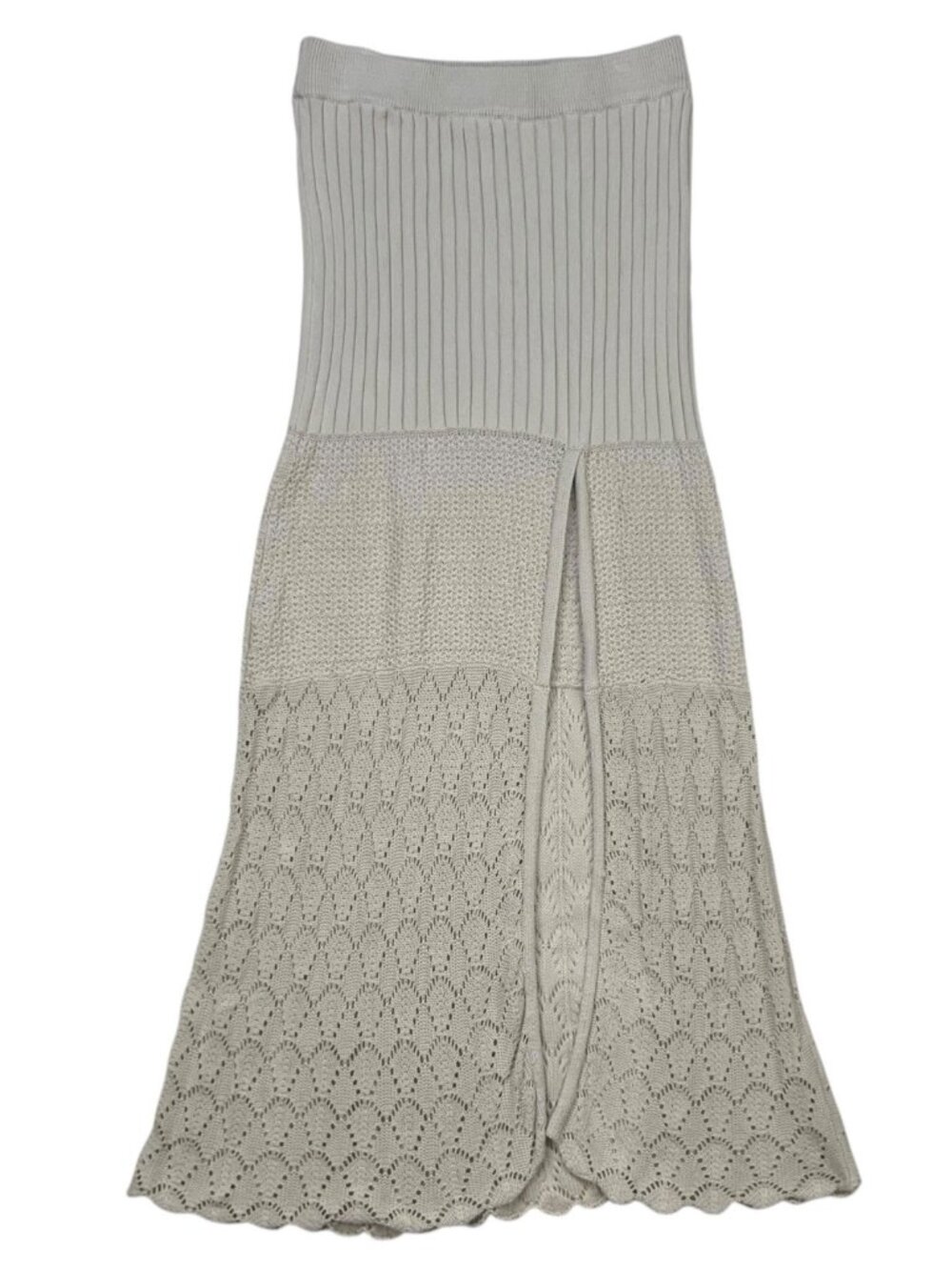 Free People Bari Column Skirt M Harvest Moon Crochet